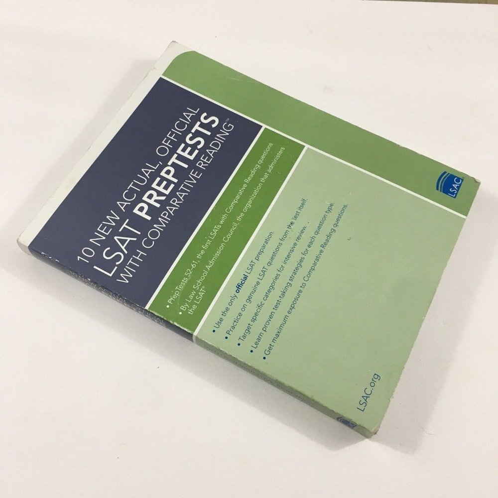 10 New Actual, Official LSAT PrepTests with Comparative Reading: (PrepTests 52–6 - Picture 4 of 4